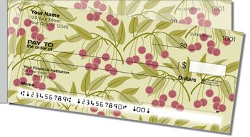 Foliage Side Tear Personalized Checks