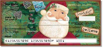 Folk Christmas Design Checks