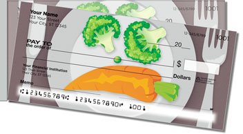 Food Face Side Tear Personalized Checks