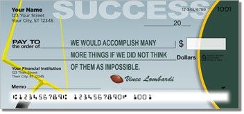 Football Quote Design Checks