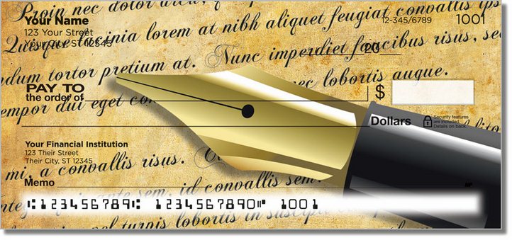 Fountain Pen Personal Checks