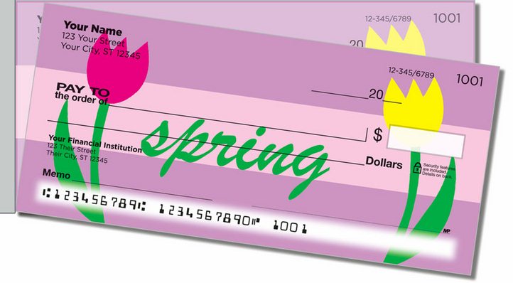 Four Seasons Side Tear Personal Checks
