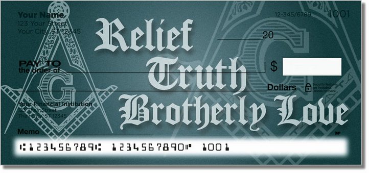 Freemason Personal Checks