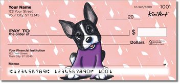 French Bulldog Personalized Checks