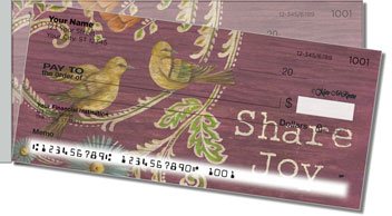 Fresh Picked Signs Side Tear Design Checks