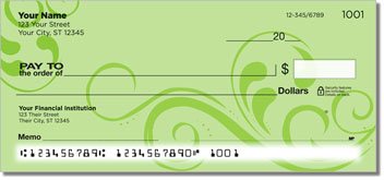 Fresh and Flourishing Personalized Checks