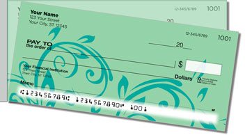 Fresh and Flourishing Side Tear Design Checks