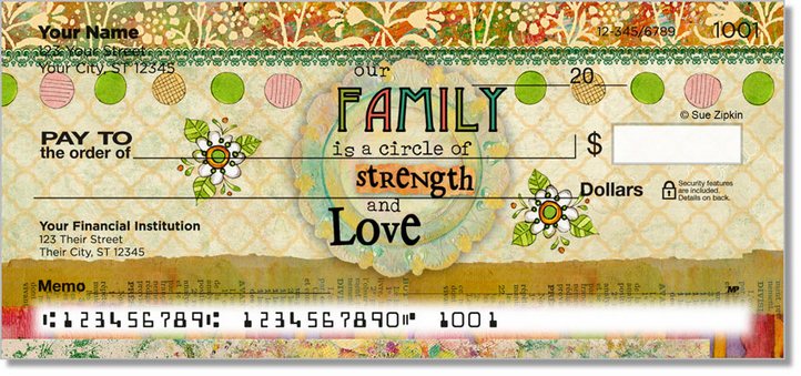 Friends and Family Personal Checks
