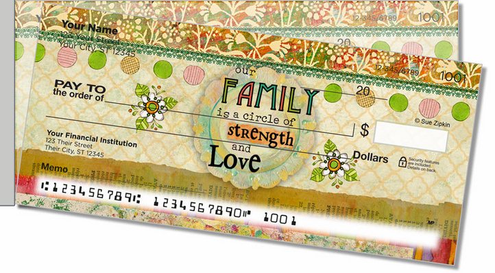 Friends and Family Side Tear Personal Checks