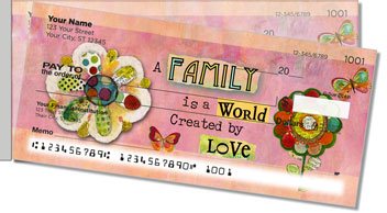 Friends and Family Side Tear Design Checks