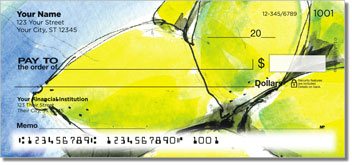 Fruits and Flowers Personalized Checks