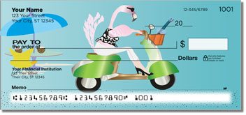 Fun Flamingo Checks