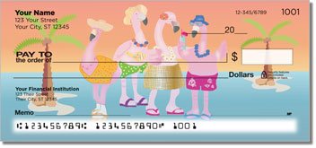 Fun Flamingo Design Checks