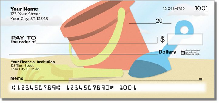 Fun on the Beach Personal Checks