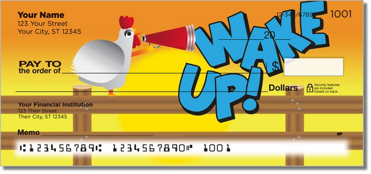 Funky Chicken Personal Checks
