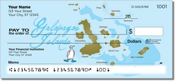 Galapagos Islands Personalized Checks