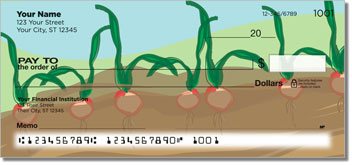 Garden Personalized Checks