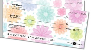 Geo Floral Side Tear Design Checks
