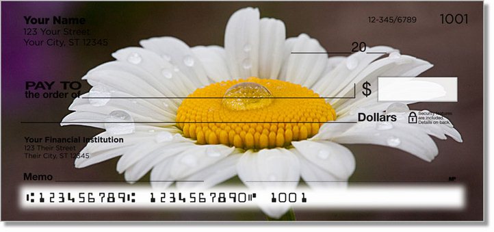 Gerber Daisy Personal Checks