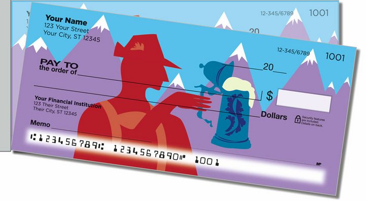 German Taste Side Tear Personal Checks