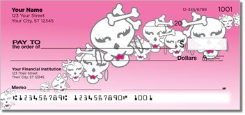 Girly Skull Checks