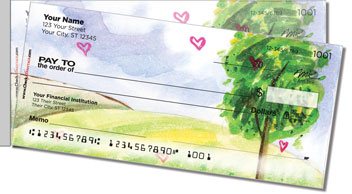 Giving Tree Side Tear Personalized Checks