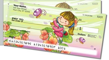 Glad Kid Side Tear Personalized Checks