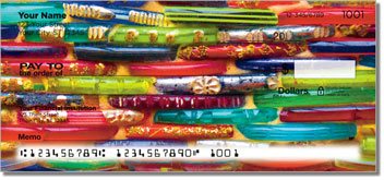 Glass Art Personalized Checks