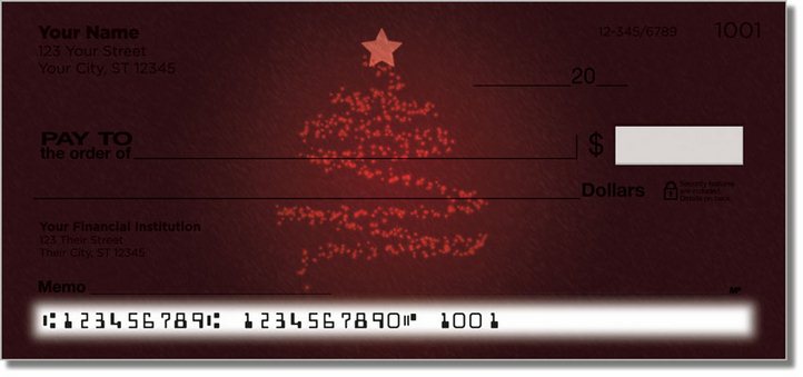 Glowing Tree Personal Checks