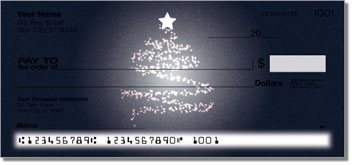 Glowing Tree Personalized Checks