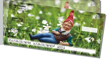 Gnomes in Nature Side Tear Design Checks