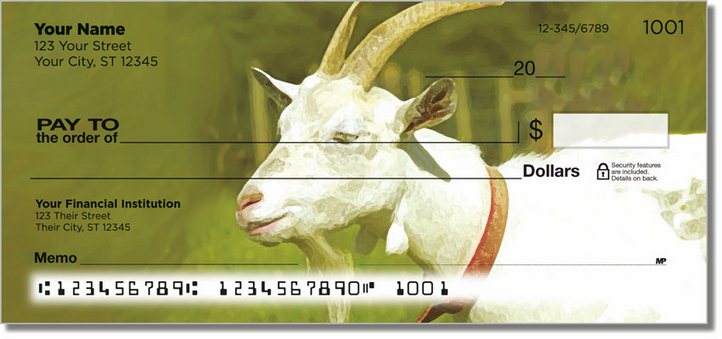 Goat Personal Checks