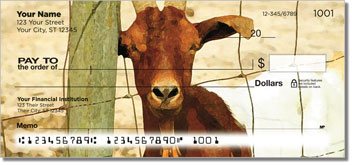 Goat Personalized Checks