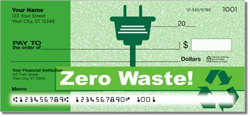 Going Green Personalized Checks