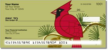 Goldfinch and Cardinal Checks