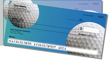 Golf Side Tear Personalized Checks