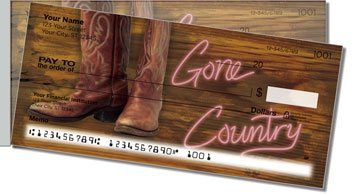 Gone Country Side Tear Design Checks