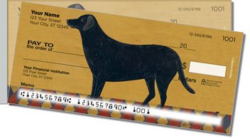 Good Dog Side Tear Personalized Checks