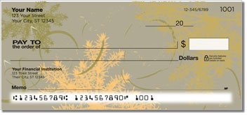 Graceful Lace Personalized Checks