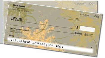 Graceful Lace Side Tear Personalized Checks