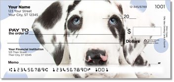 Great Dane Pup Personalized Checks