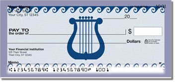 Greek to Me Design Checks
