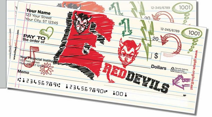Green Bay East Academic Side Tear Personal Checks