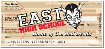Green Bay East Althletic Personalized Checks