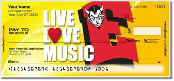 Green Bay East Music Personalized Checks