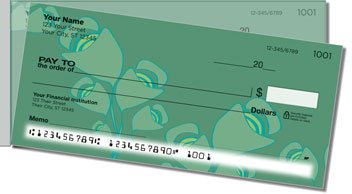 Green Bouquet Side Tear Checks