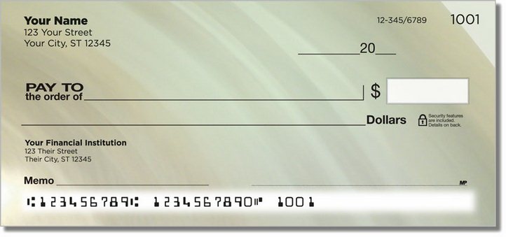 Green Swish Personal Checks