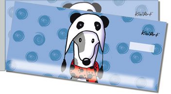 Greyhound Side Tear Personalized Checks