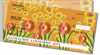 Groovy Garden Side Tear Design Checks