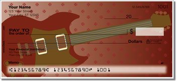 Guitar Personalized Checks